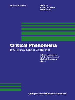 cover image of Critical Phenomena